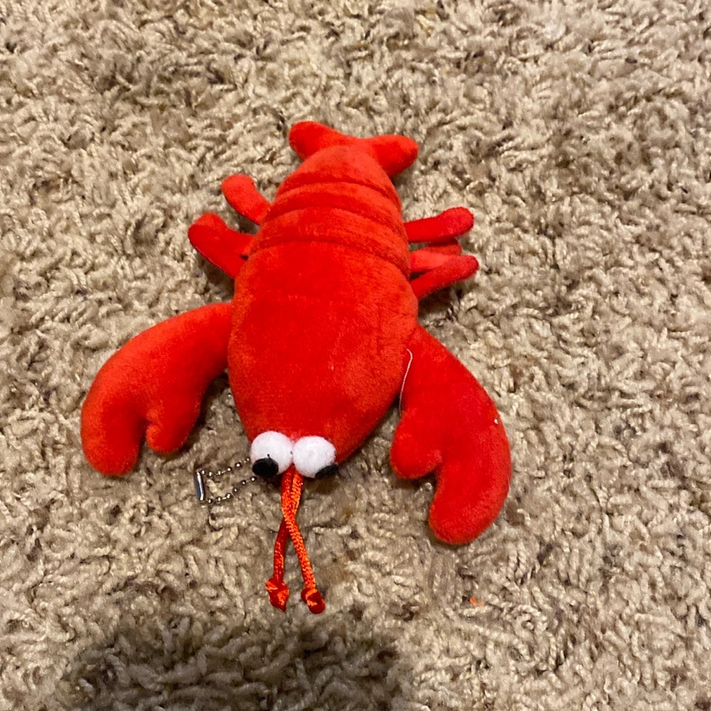 Lightly used lobster key chain